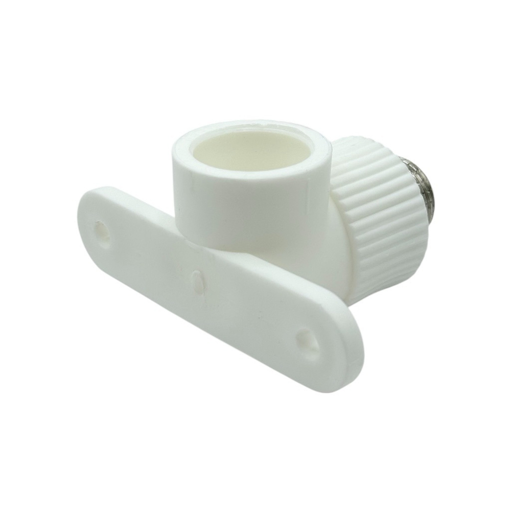 Уголок комбинированный с креплением TEBO 25x1/2" наружная резьба
