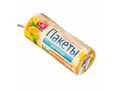 Мешки для мусора  30л, 20шт 50х60см   ХХ