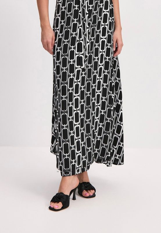 Мюли из сатина на каблуке, черный