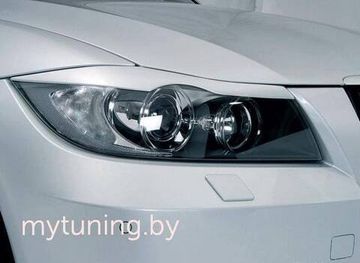 Реснички на фары для BMW 3 E90 E91