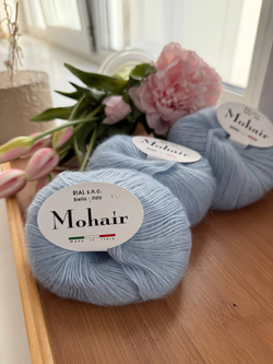 MOHAIR закуп с фабрики, 500г