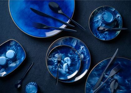 Набор столовых приборов VINCI BLUE 65 столовые приборы Herdmar One Size Синий