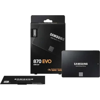 Samsung SSD 500Gb 870 EVO MZ-77E500BW (SATA3)