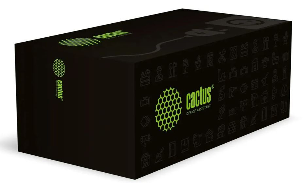 Блок розеток  Cactus CS-SOCKET-EU/USBA-GY
