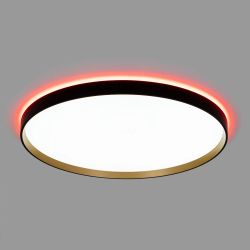 Citilux ETALON CL750501R LED RGB Светильник с пультом Чёрный+Золото