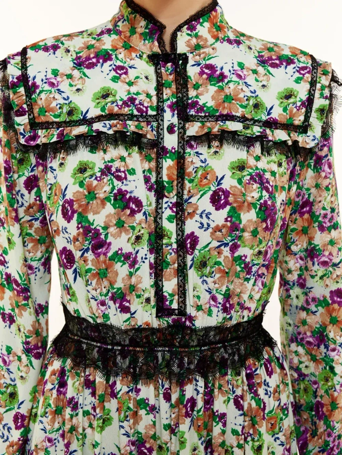 Платье «Галина», зеленый