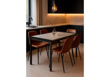 Стол деревянный Woodville Центавр бетон, графит