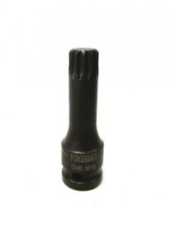 Головка-бита SPLINE ударная M10, 1/2'' Forsage F-24807810