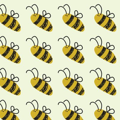 Пчелы рисунок