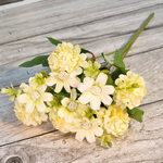 Цветы искусственные 30см Букет 5 цветков, FD152 микс