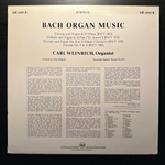 Бах - Органная музыка (Германия 1962г.)