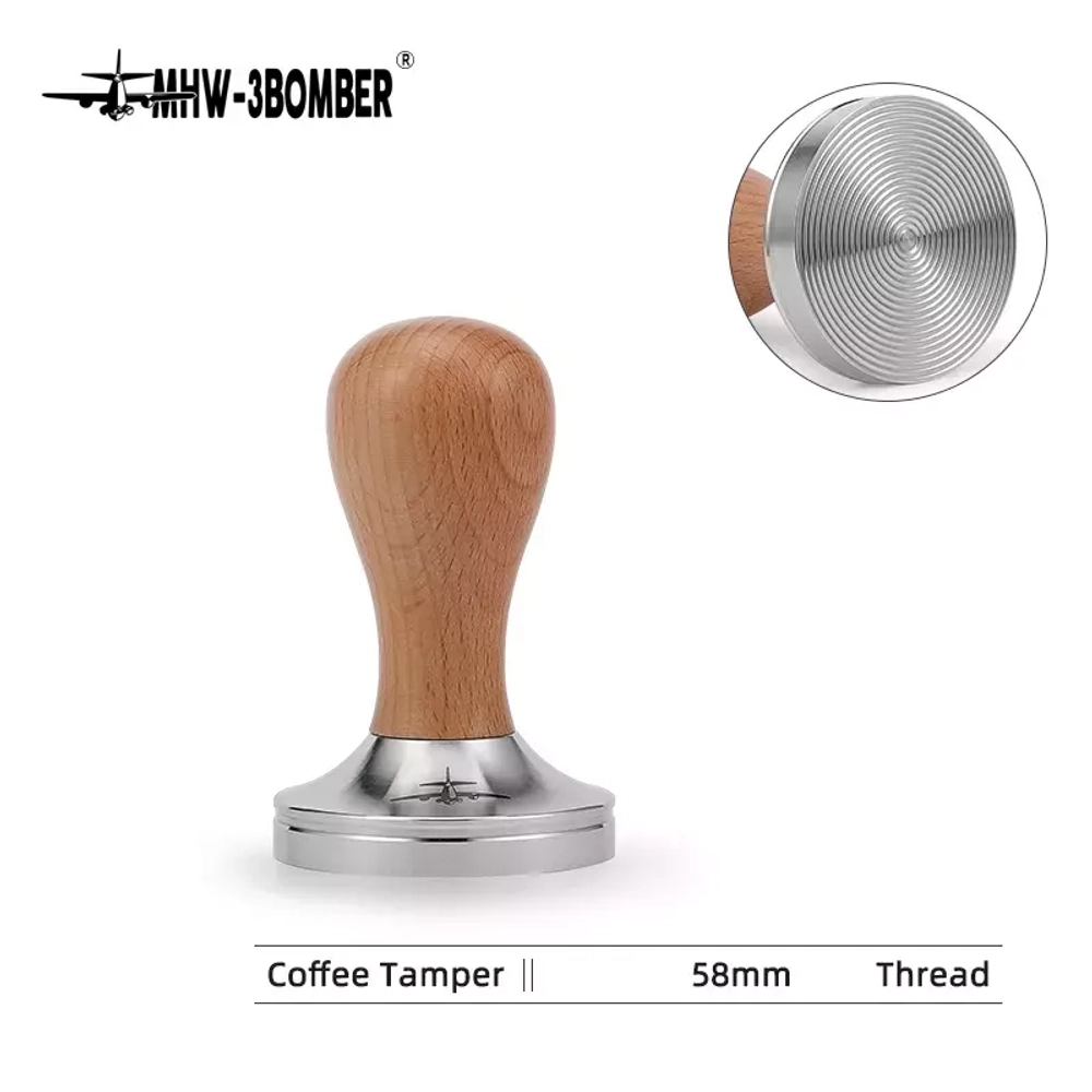 Темпер MHW-3BOMBER Vase D58.35, бук, резьба