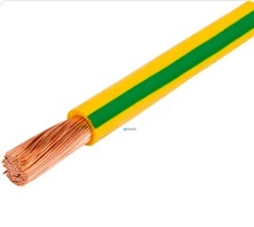 Провод ПуГВ 1*4 мягкий желто-зеленый