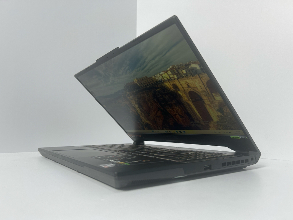 Ноутбук игровой ASUS TUF A15 FA507NV-LP109 (90NR0E85-M00CE0) 15.6"/AMD Ryzen 5 7535HS/RAM 16 GB/SSD 1024 GB/NVIDIA GeForce RTX 4060 8 ГБ/1920x1080/IPS 144 Hz/DOS/серый. Состояние: A1