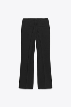 ZARA БРЮКИ FLARE, ЧЕРНЫЙ