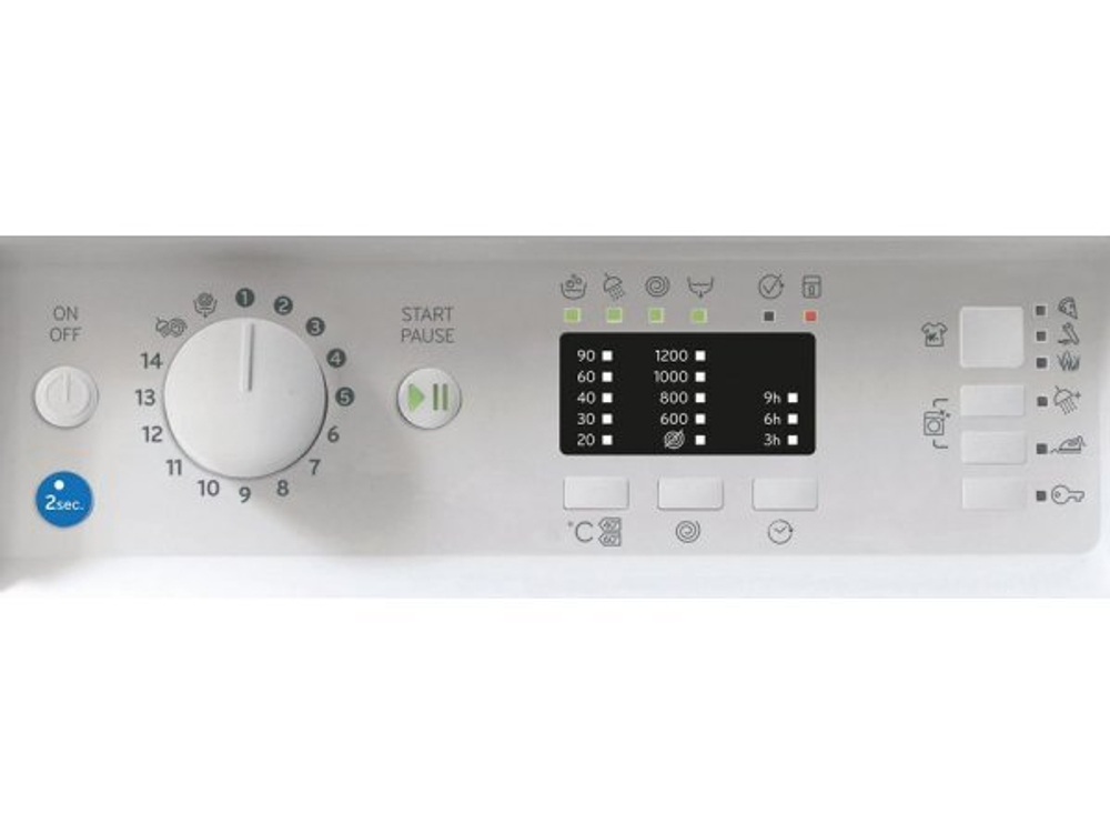 Встраиваемая стиральная машина Indesit BI WMIL 71252, белый