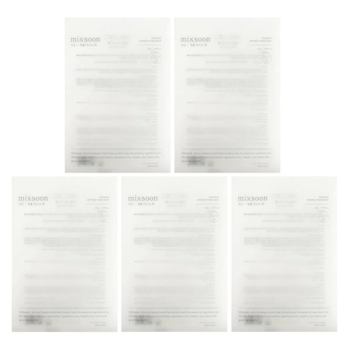 Mixsoon, Centella Beauty Mask Pack, 5 масок по 5 г (0,17 унции)