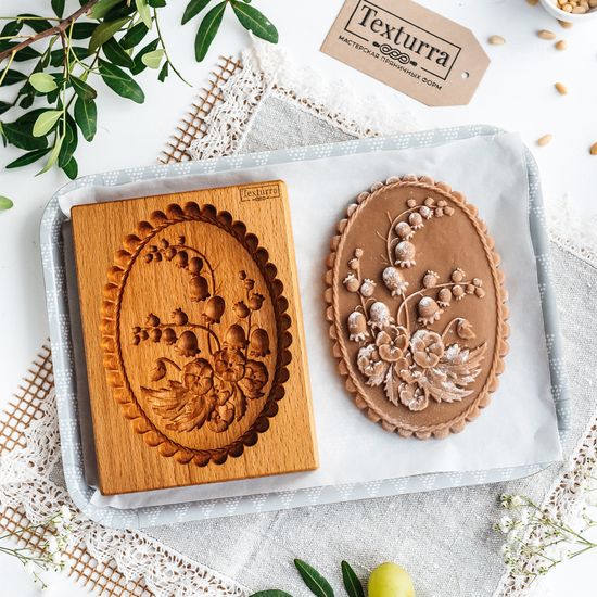 Пряничная форма Ландыши и фиалки