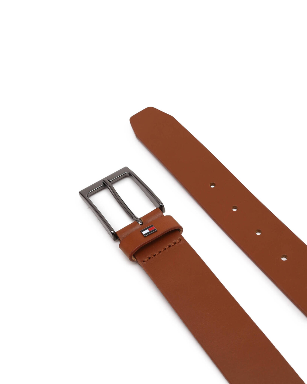 кожаный ремень layton Tommy Hilfiger - коричневый(AM0AM10316)