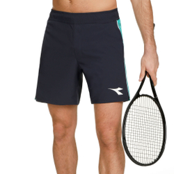 Мужские теннисные шорты Diadora Icon Shorts Men - Blue, Green