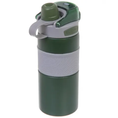 Термос 600мл «Фитнесс», цвет зеленый