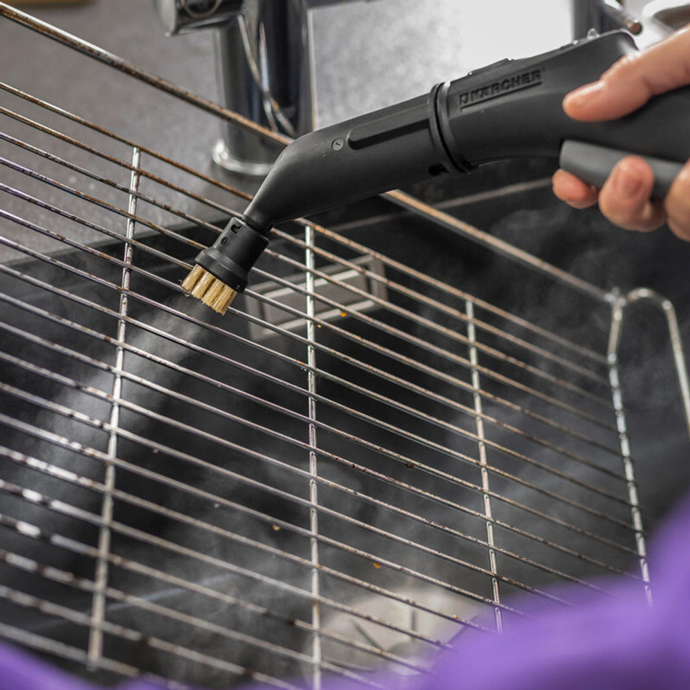 Комплект круглых щёток с жесткой щетиной, 4 шт