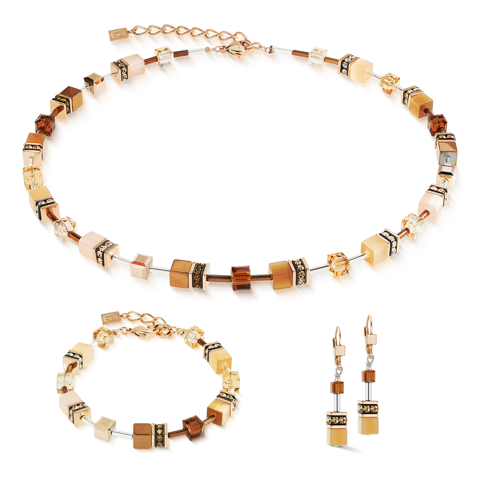 Серьги Coeur de Lion Braun 2838/20-1100