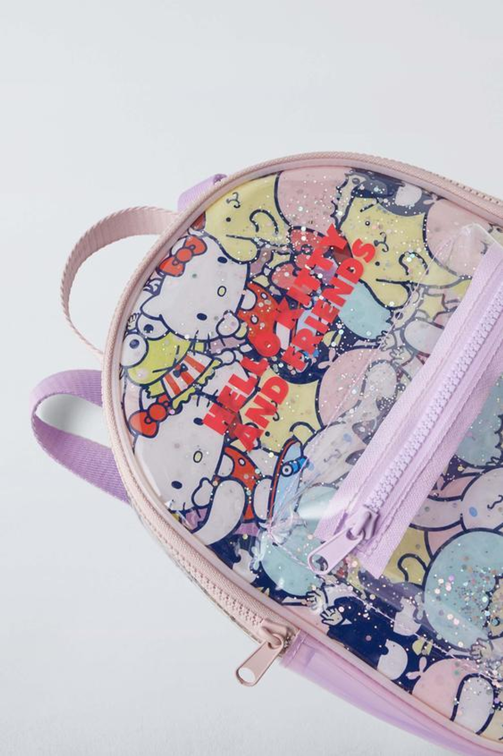 ZARA МИНИ-РЮКЗАК HELLO KITTY AND FRIENDS ©, ЭКРЮ
