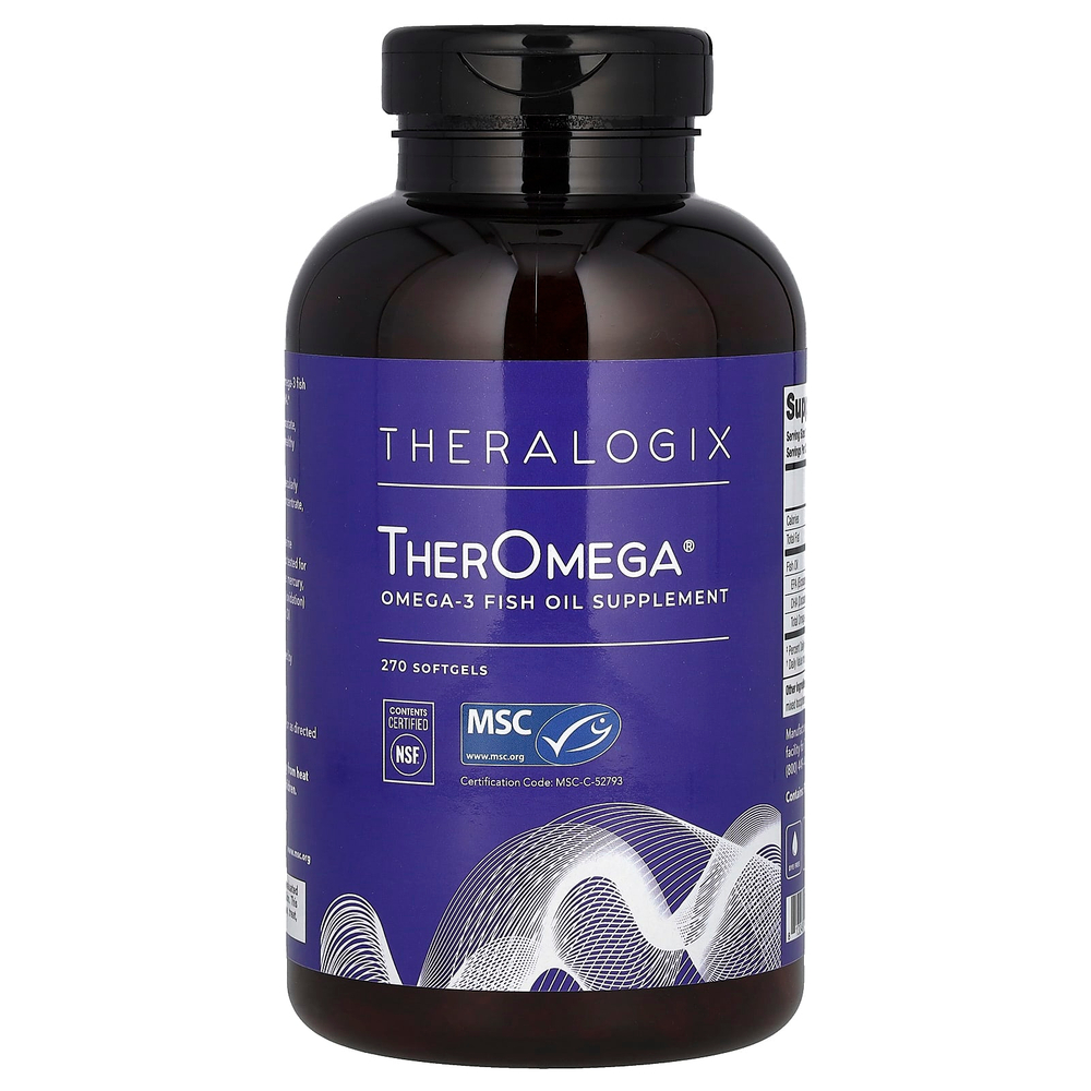 Theralogix, TherOmega, 270 капсул