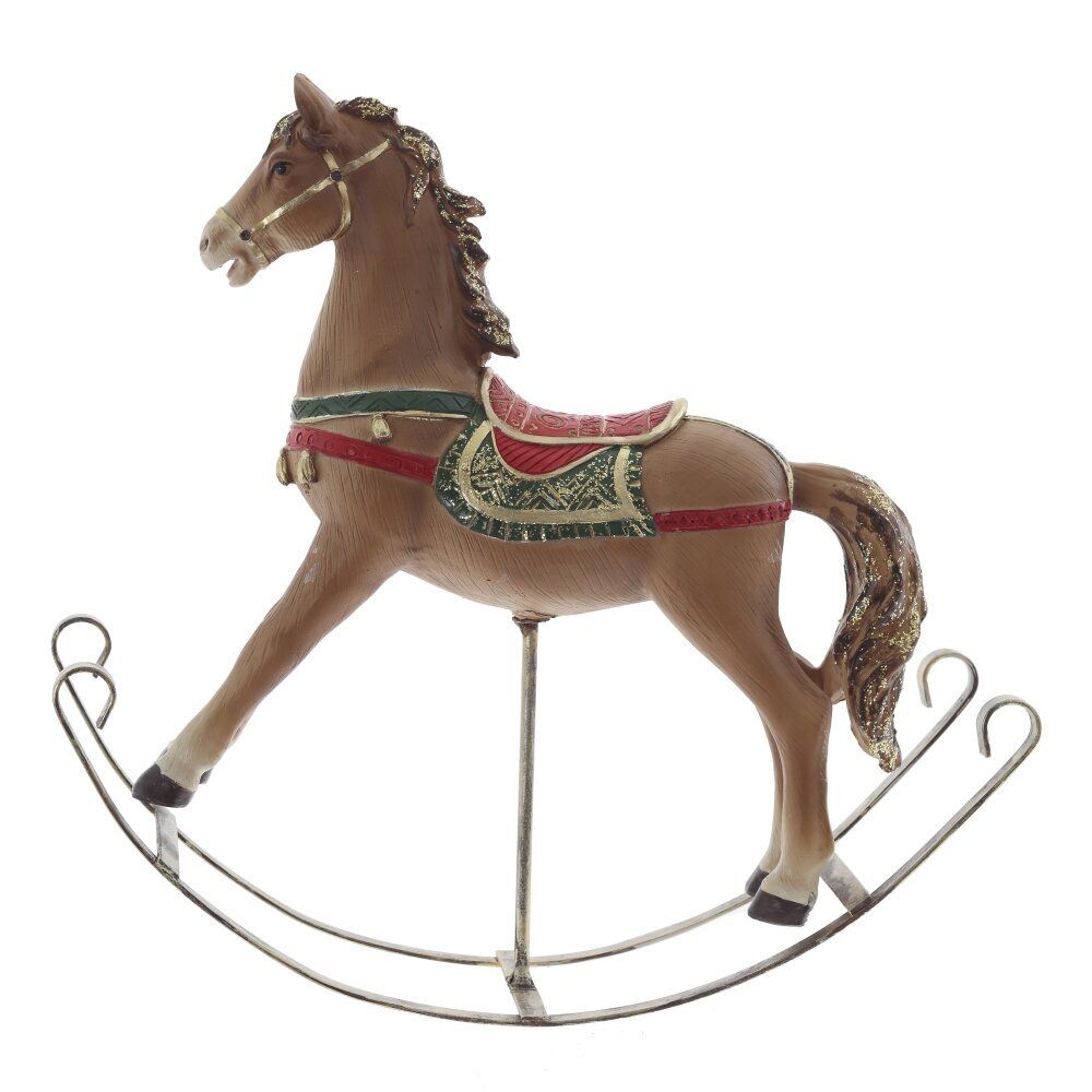 GAEM Фигурка декоративная "Лошадка-качалка", L30 W8 H26,5 см