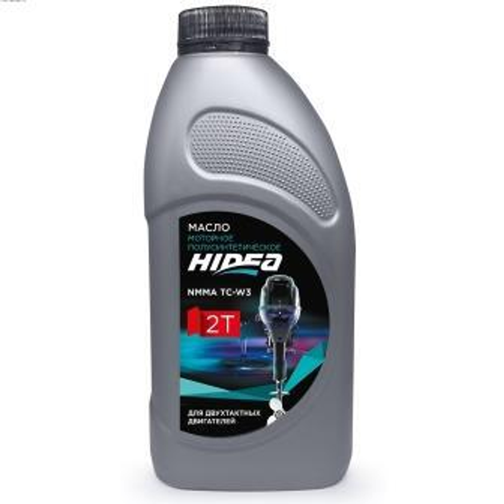 Моторное масло Hidea 2T NMMA TC-W3 1Л