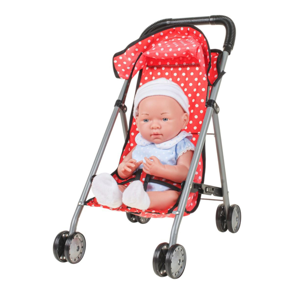 Коляска для кукол сидячая, пакет 894-2
