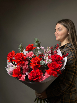 Авторский букет «Нежный шепот»