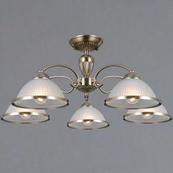 Люстра на штанге ILLUMICO AREZZO IL0596-5CSQ-25 AB AREZZO