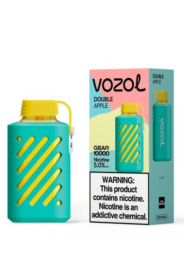 VOZOL GEAR 10000 - Double Apple (5% nic)