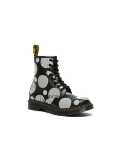 Ботинки Dr. Martens 1460 Polka Dot Smooth Leather 'Black'