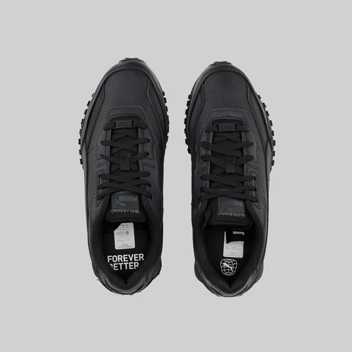 Кроссовки Puma Blktop Rider Leather артикул:393823-02 - купить в магазине Дайс