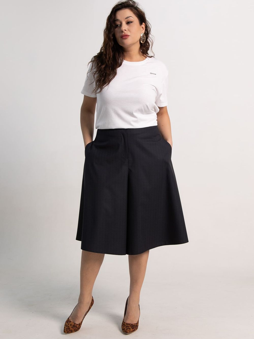 Юбка-шорты Марсель (синяя) Ю15294-3М LT Collection