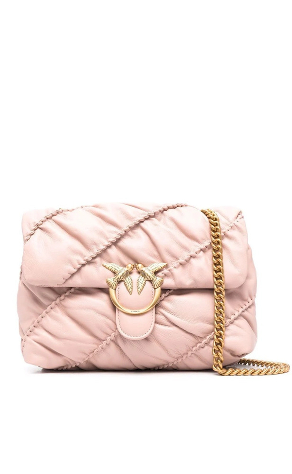 CLASSIC LOVE BAG PUFF RUFFLE – dusty pink
