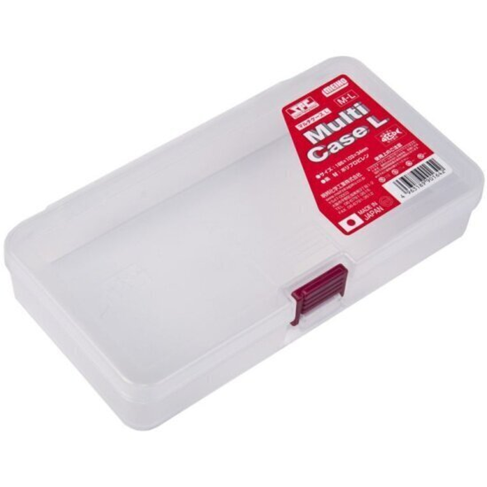 Коробка MEIHO MULTI CASE L（M-L) Clear 186x103x34