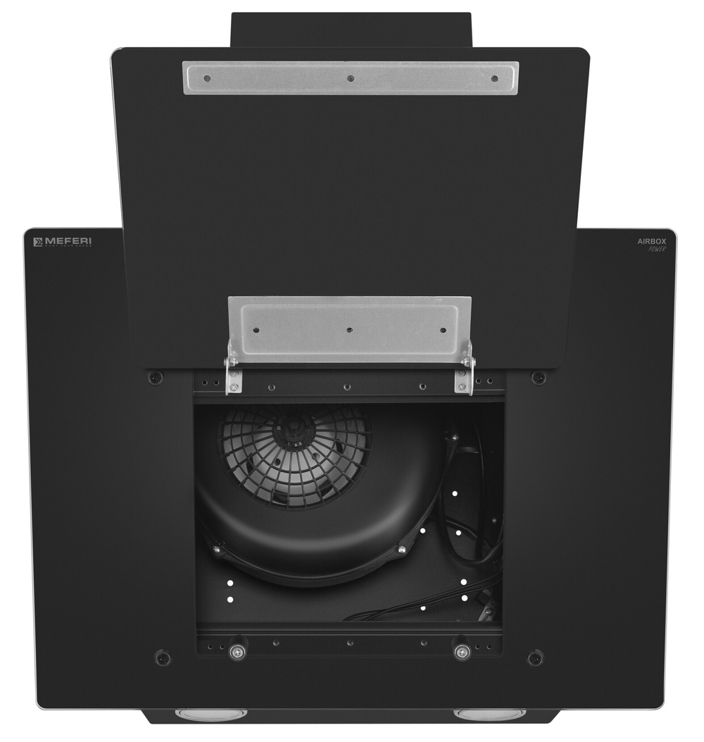 Наклонная пристенная вытяжка Meferi AIRBOX60BK POWER фото 6
