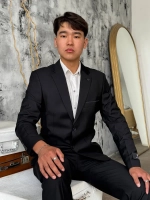 Пиджак мужской классический приталенный