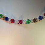 Гирлянда-растяжка из фольги 2м, М028