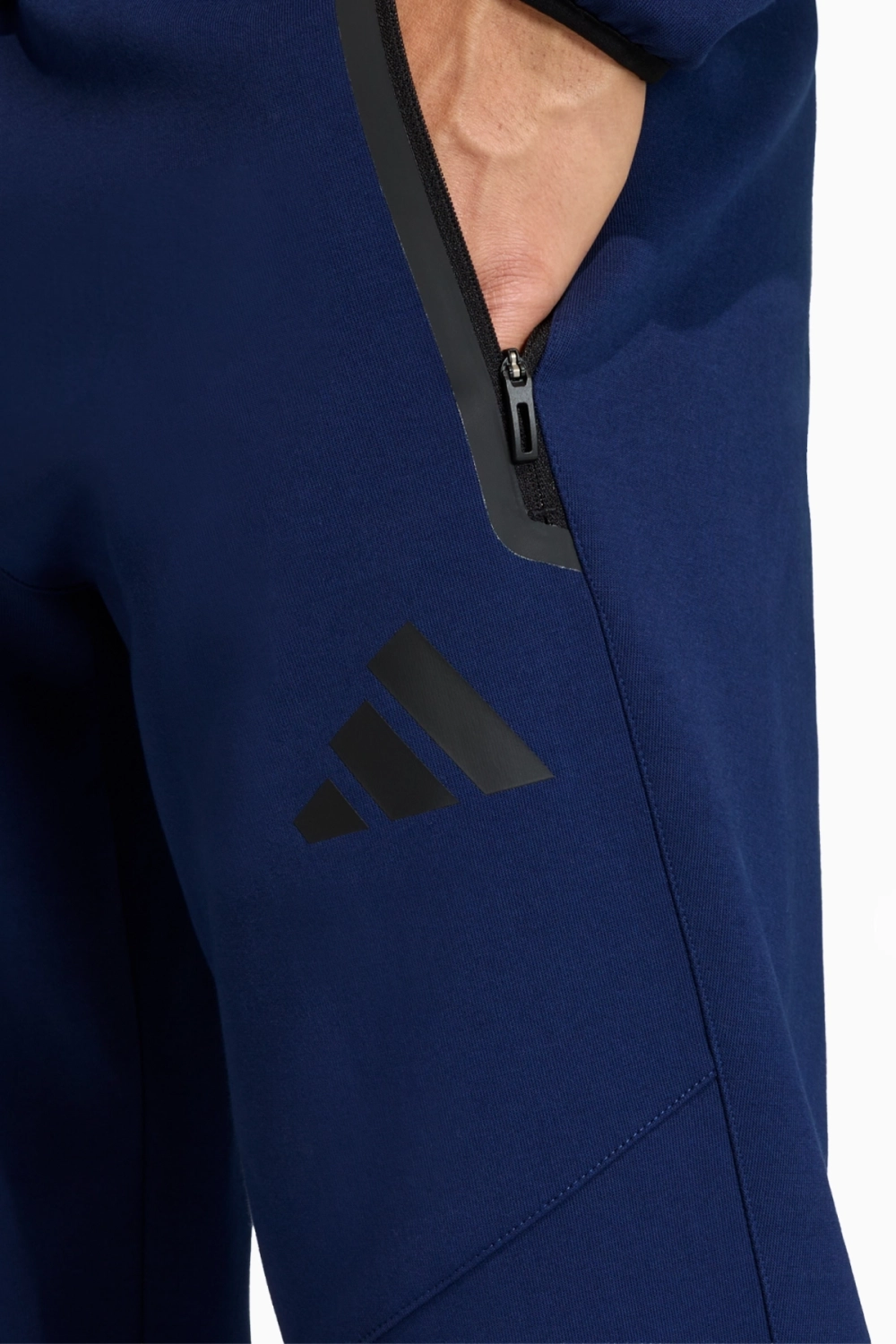 Штаны adidas Tiro Travel Sweat - темно-синий