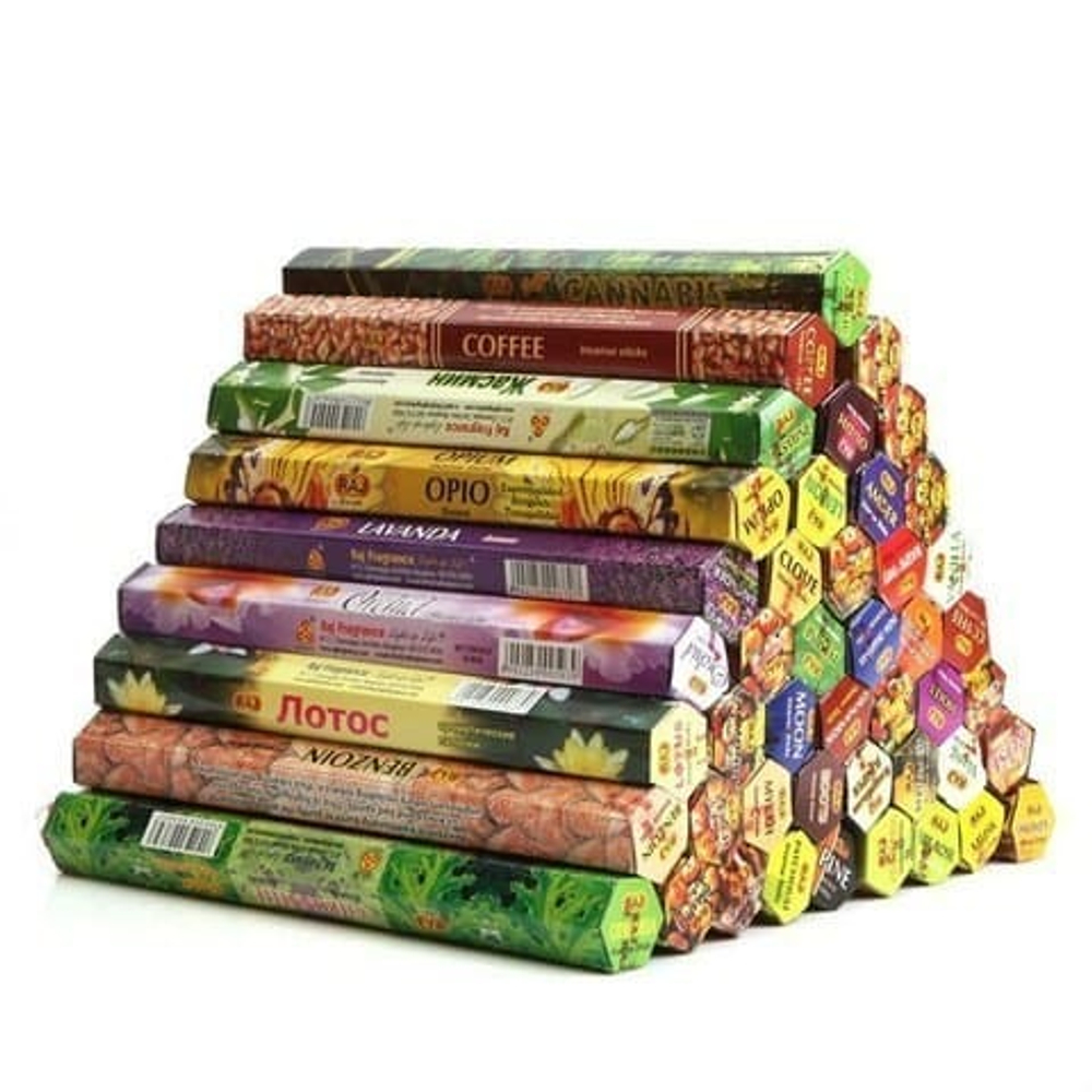 Ambica Fruits шестигранник Благовоние Фрукты Ладан