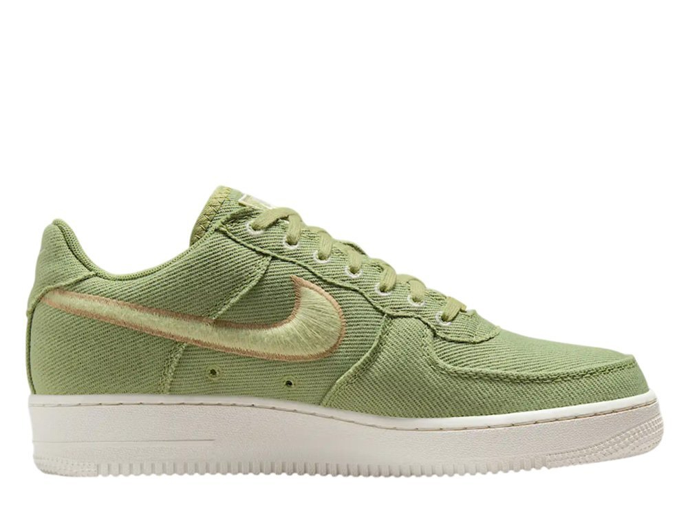 Баскетбольные кроссовки Nike Air Force 1 Low Canvas Shoes Green