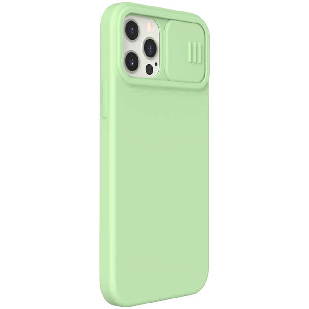 Накладка Nillkin CamShield Silky Magnetic Silicone Case для iPhone 12 / 12 Pro