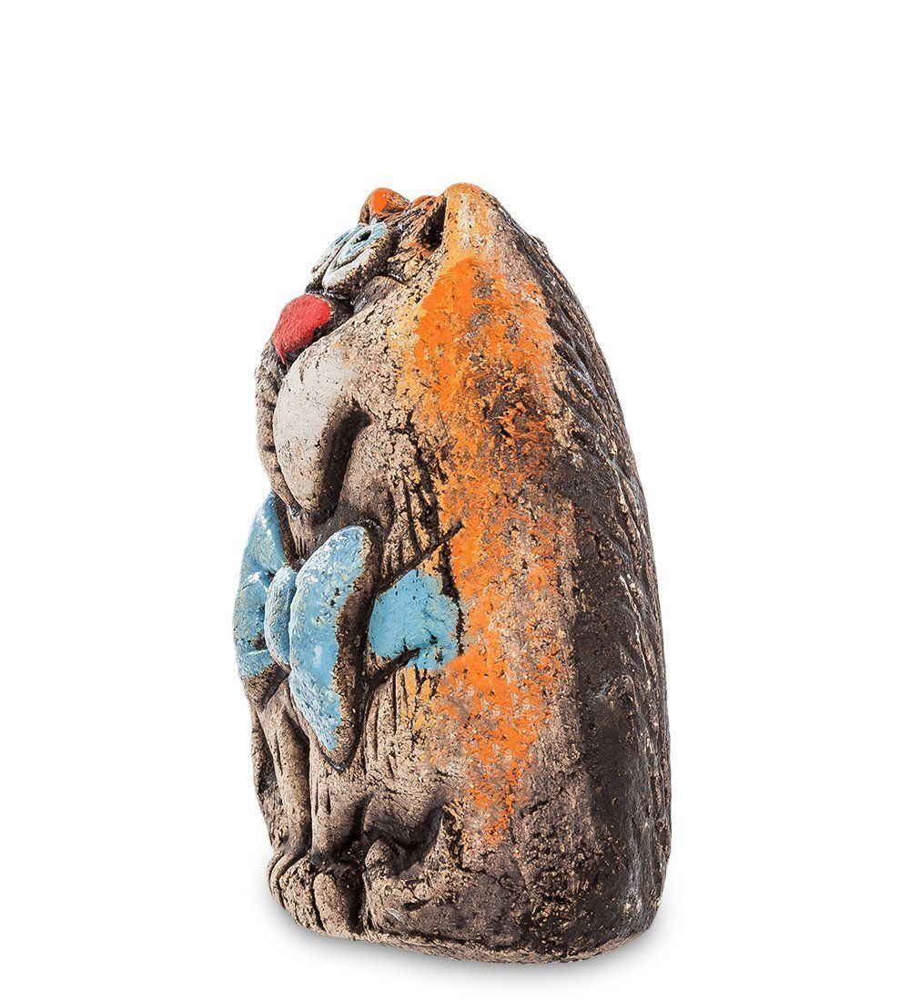 KK-101 Фигурка «Кот с бабочкой» шамот