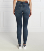 Джинсы TH FLEX COMO SKINNY RW SAU Tommy Hilfiger - темно-синий(WW0WW39614)