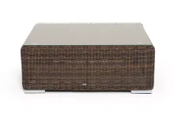 "Капри" журнальный столик плетеный, цвет коричневый